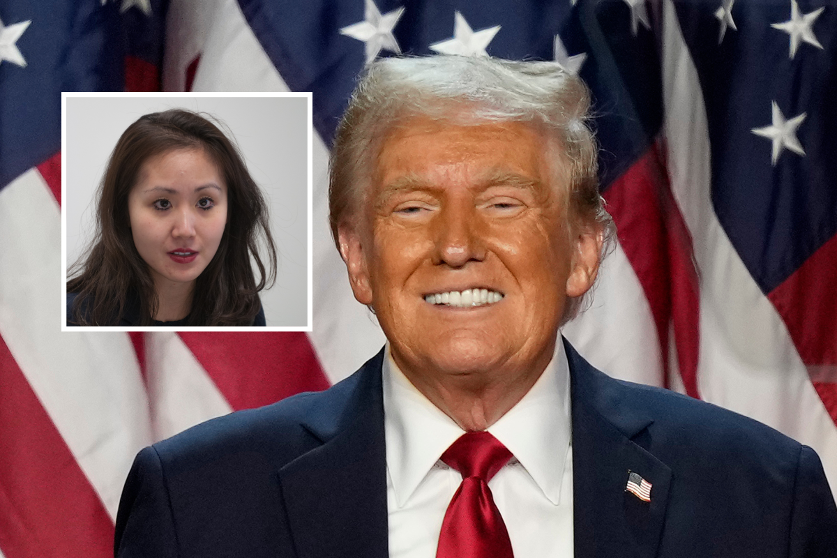 Donald Trump and Lindy Li