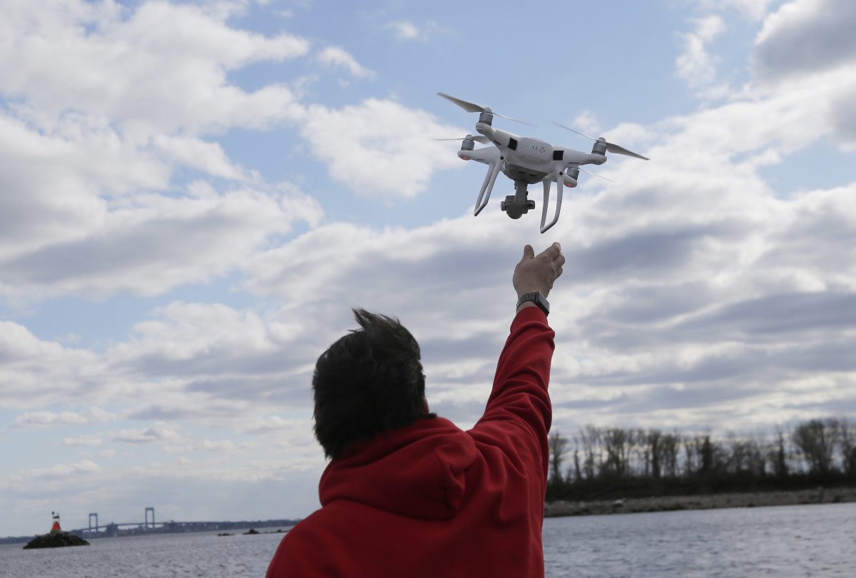 Drone operator, New York