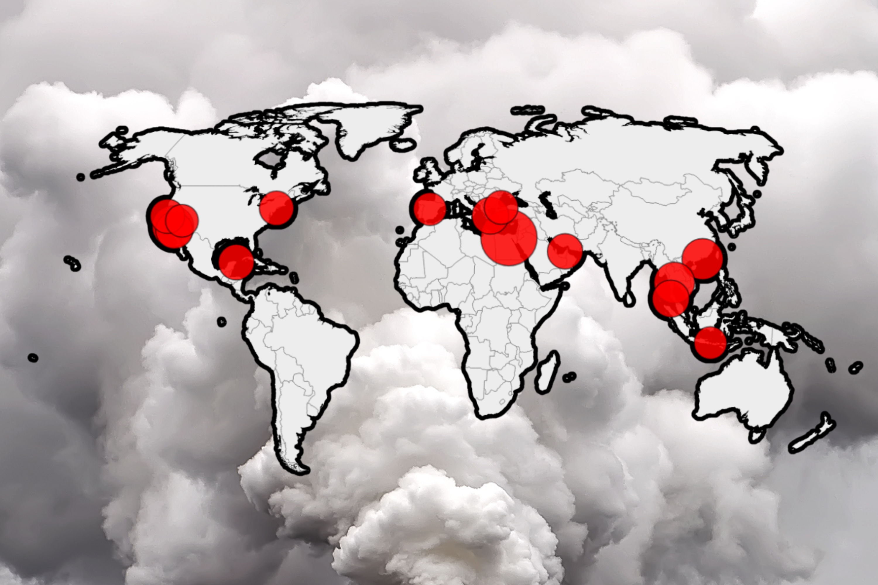 Map reveals world’s most polluted tourist hotspots