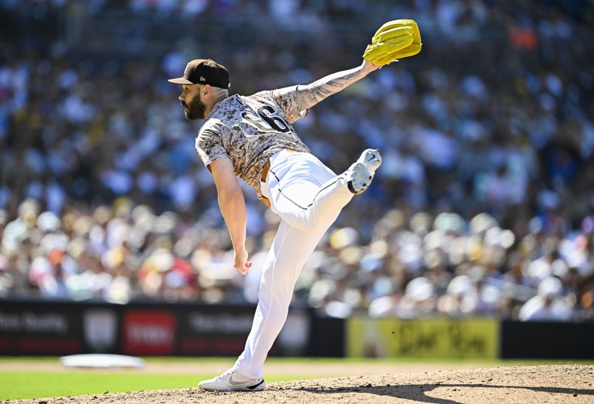 San Diego Padres pitcher Tanner Scott