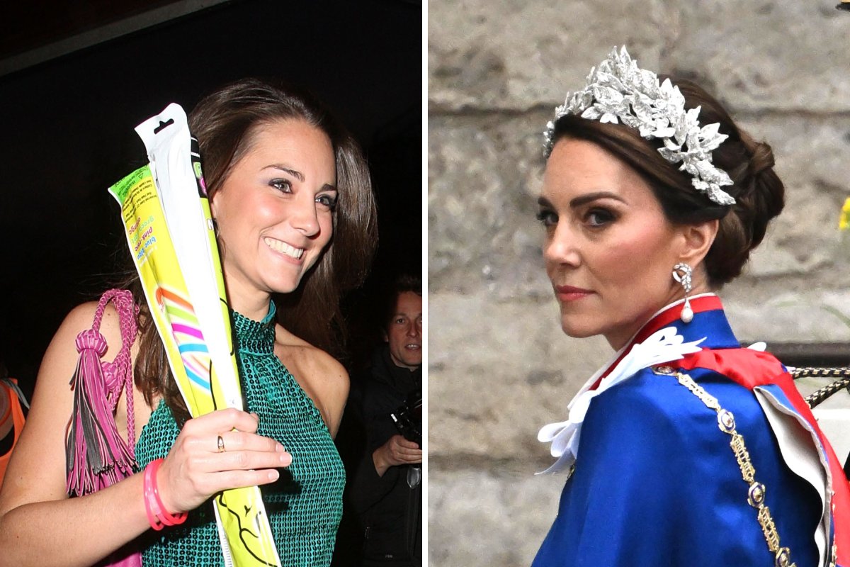 Princess Kate Before and After Wedding