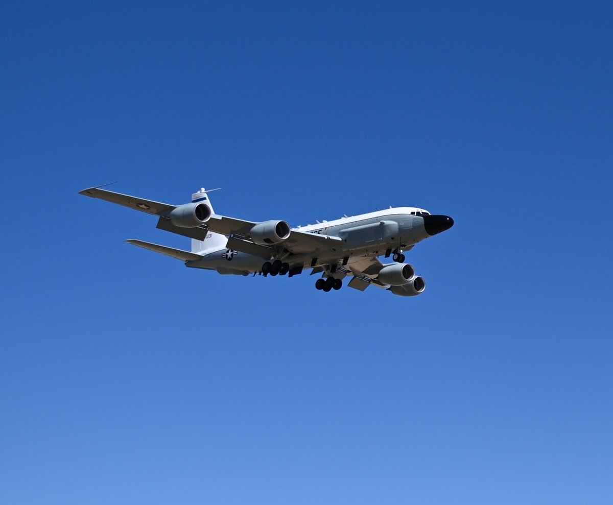 U.S. Air Force RC-135S Cobra Ball Aircraft