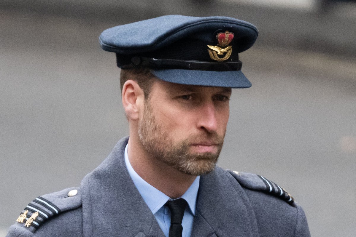 Prince William on Remembrance Sunday