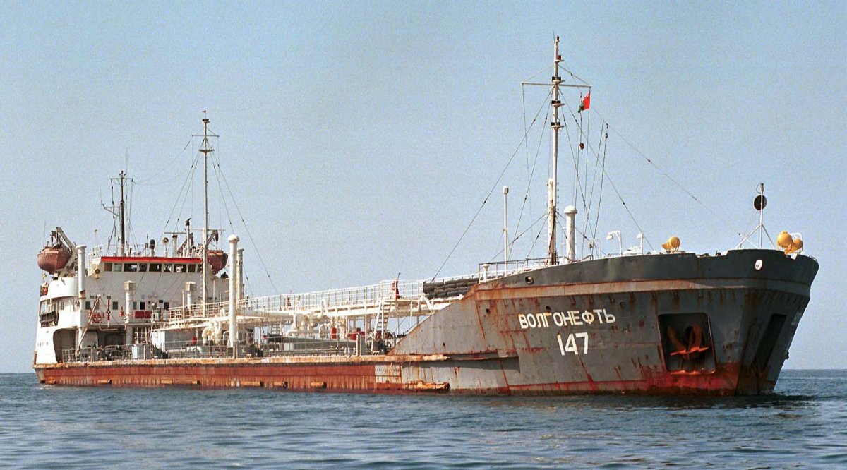 Russian oil tanker