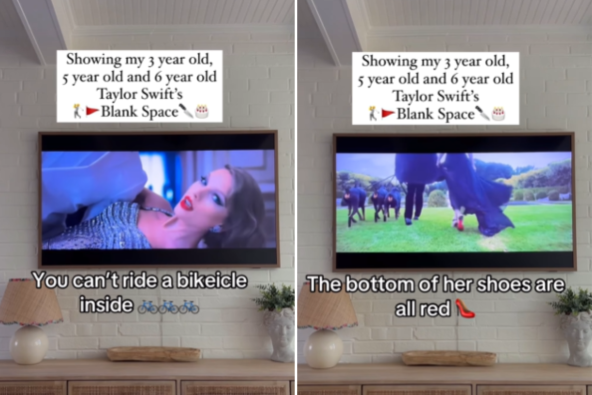 Kids watch Blank Space