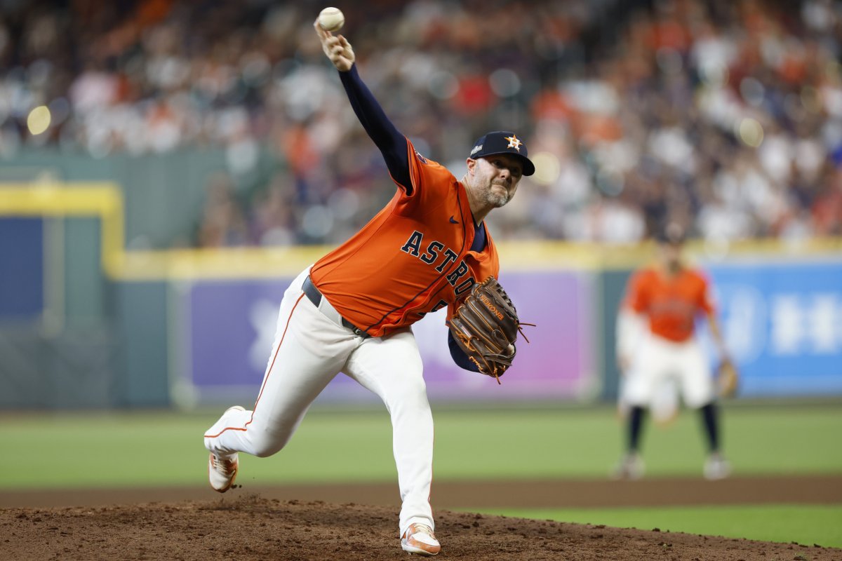 Houston Astros pitcher Ryan Pressly