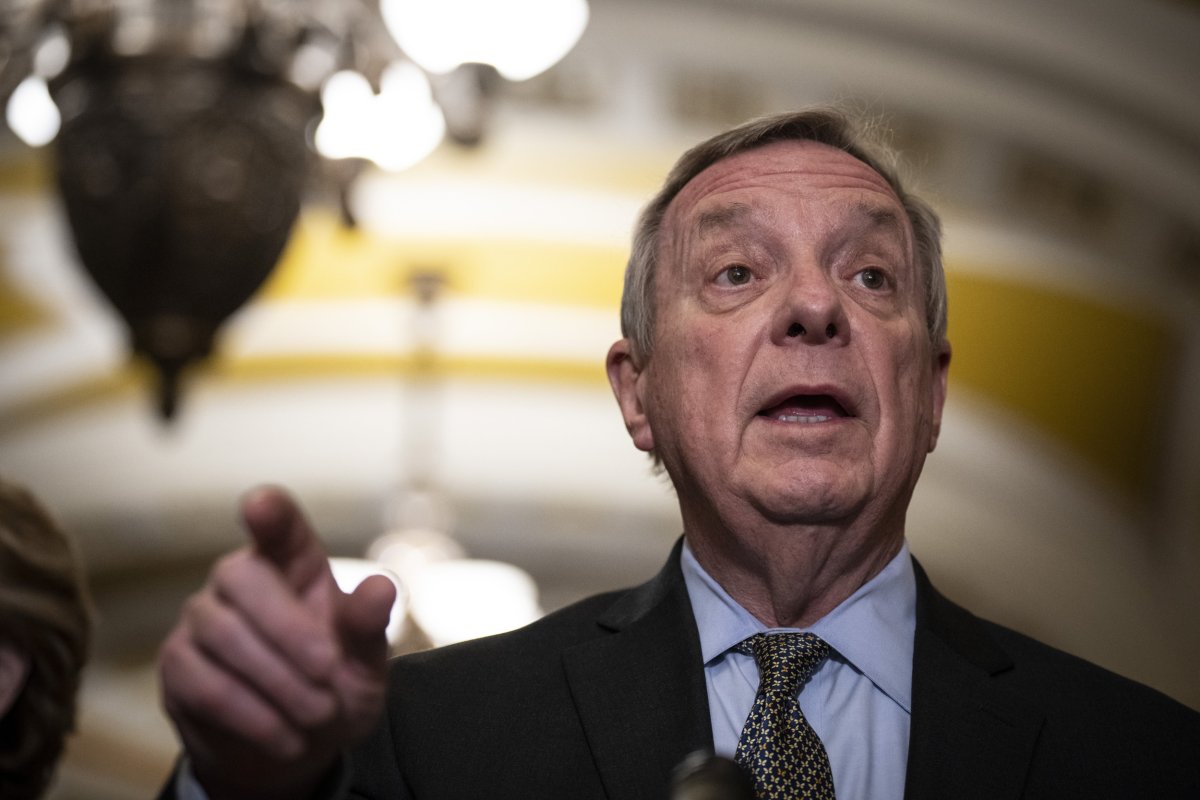 Senator Dick Durbin criticized CNN raises