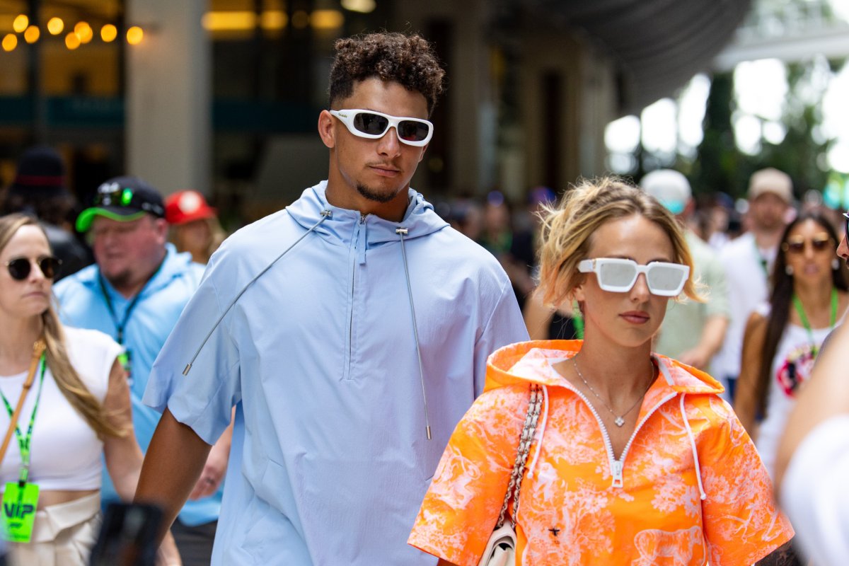 Patrick Mahomes and Brittany Mahomes