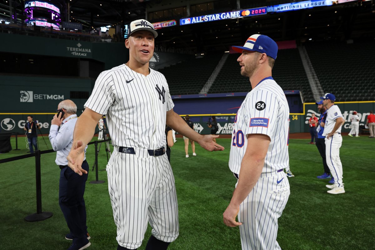 Pete Alonso and Aaron Judge