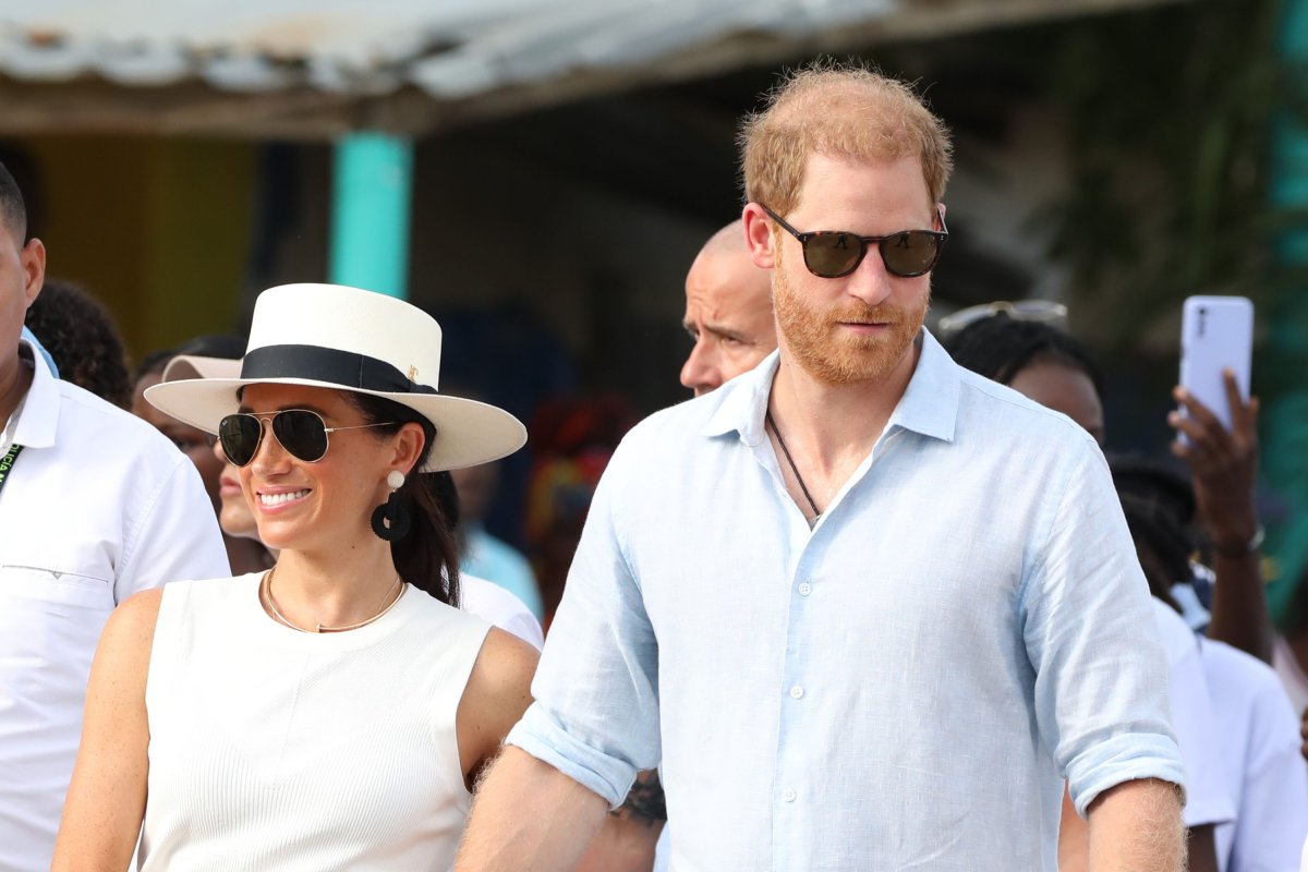 Meghan Markle and Prince Harry in Colombia