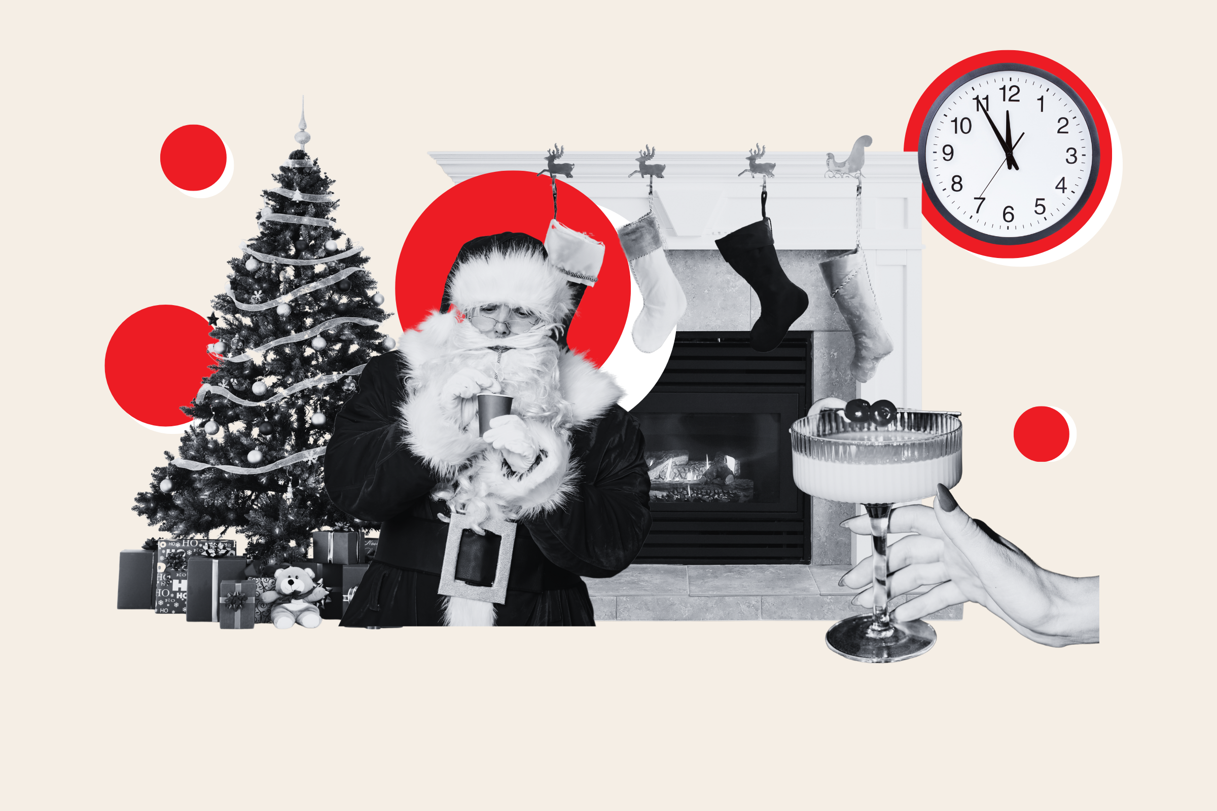 Survey Reveals When Americans Start Drinking on Christmas Morning