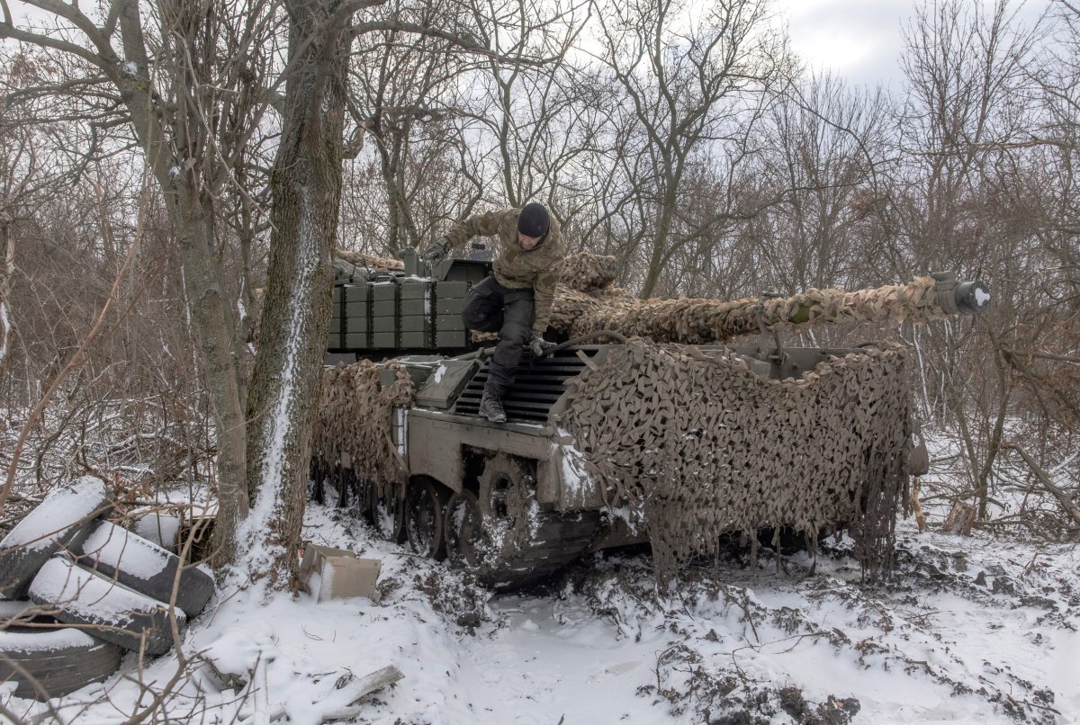 Ukrainian tank commander