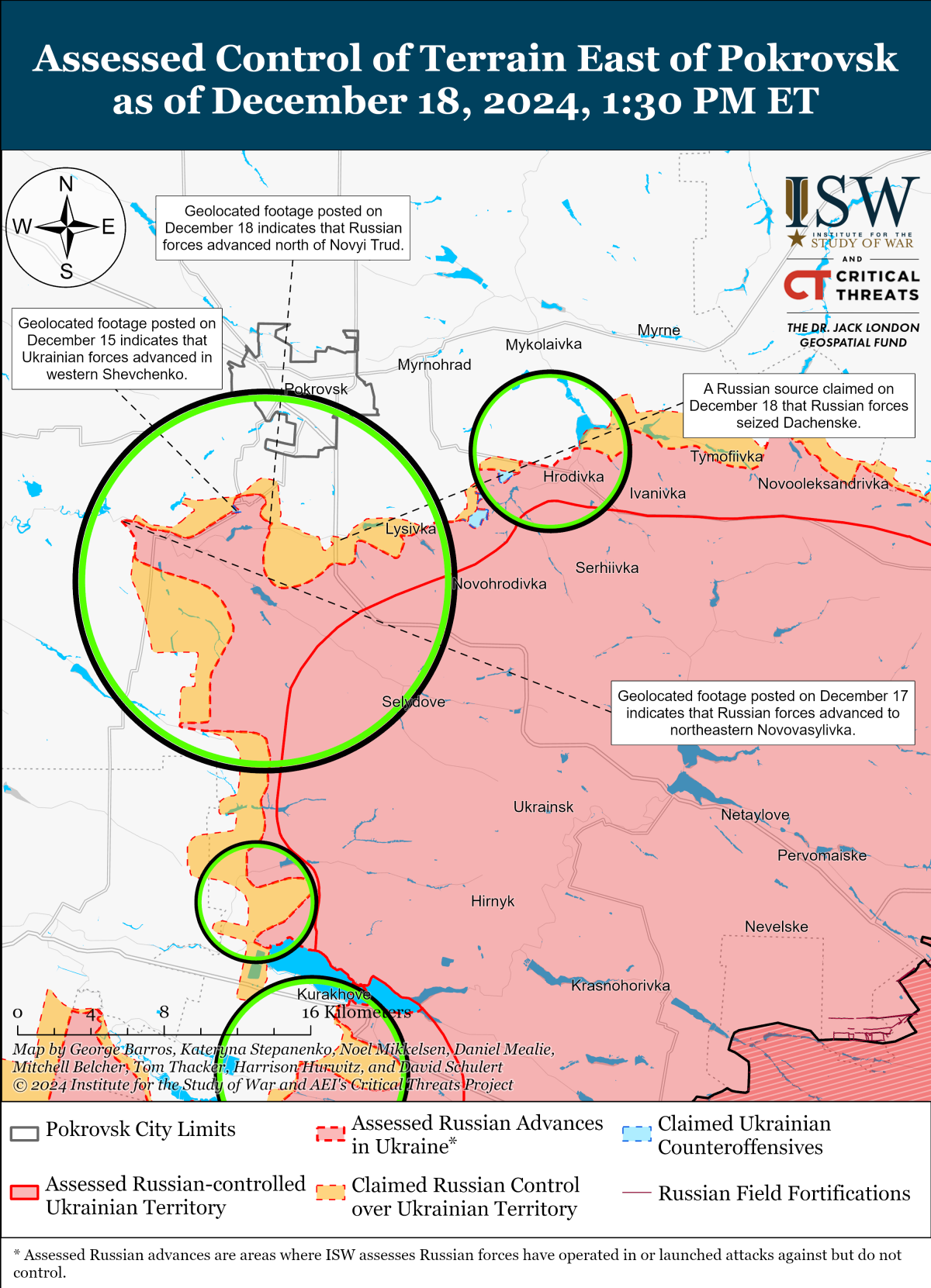 Institute for the Study of war map