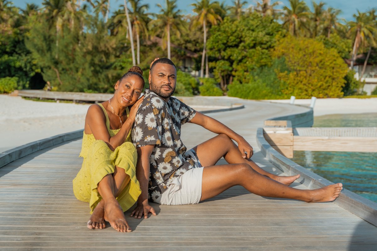 Holly Robinson Peete and son RJ