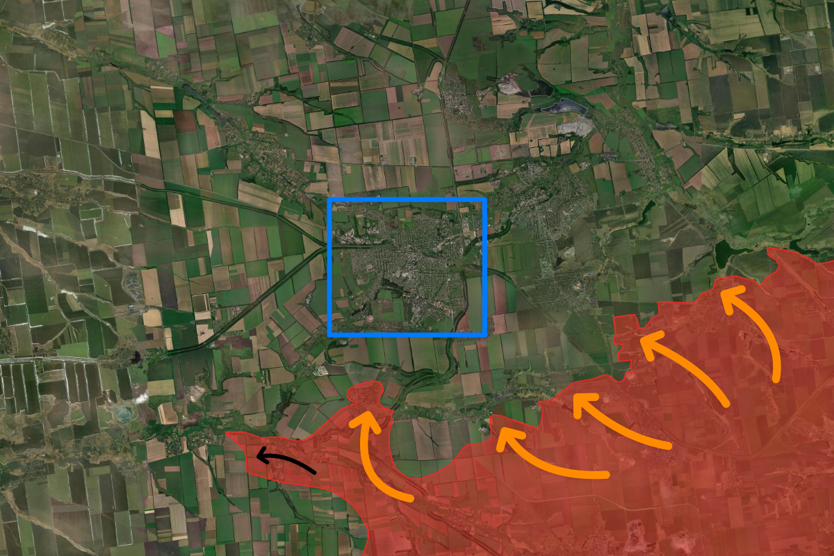 Russia Moves to Surround Ukrainian City Pokrovsk