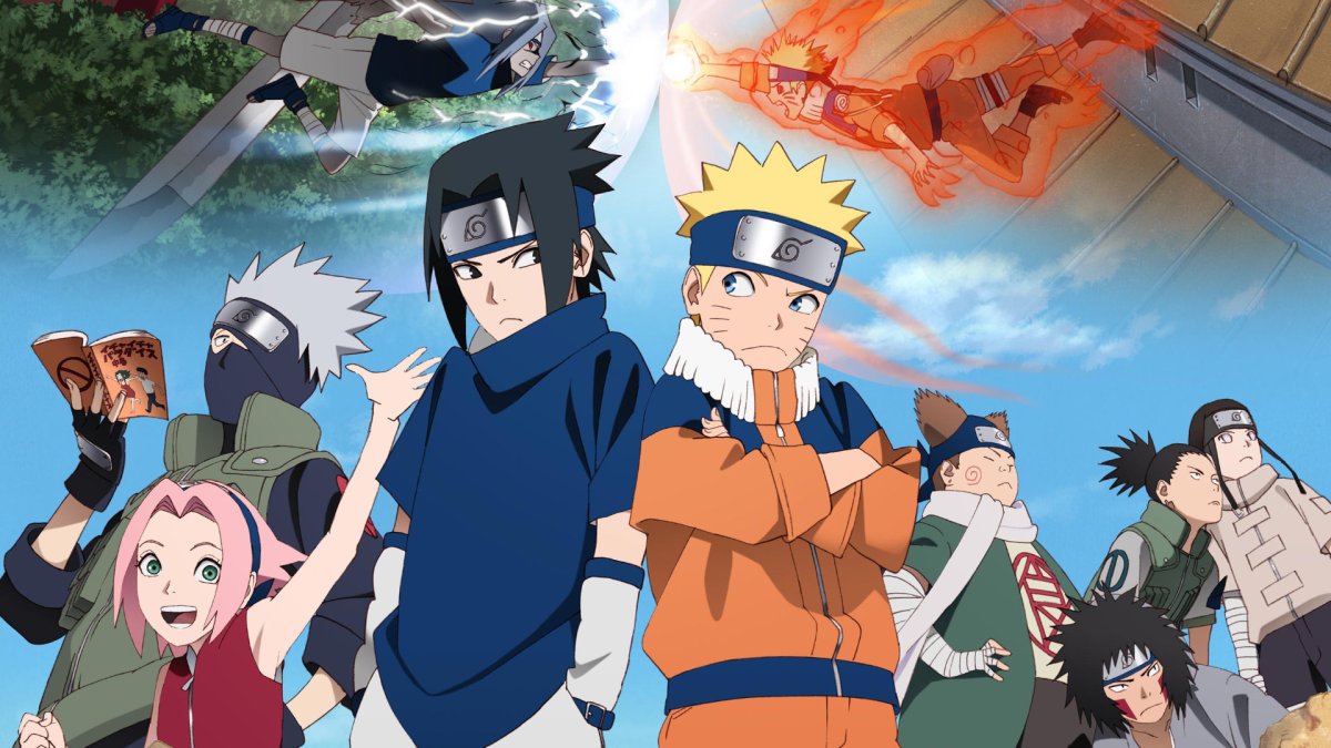 Naruto anniversary artwork