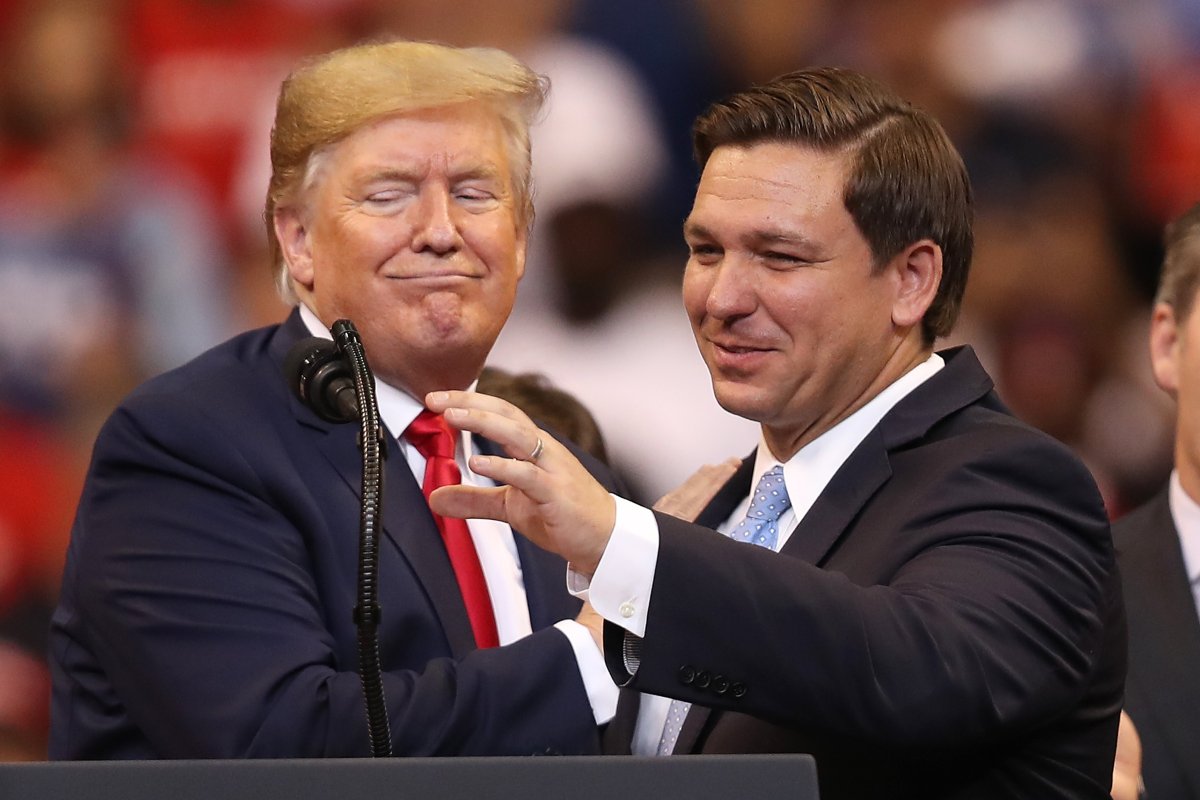 Donald Trump, Ron DeSantis