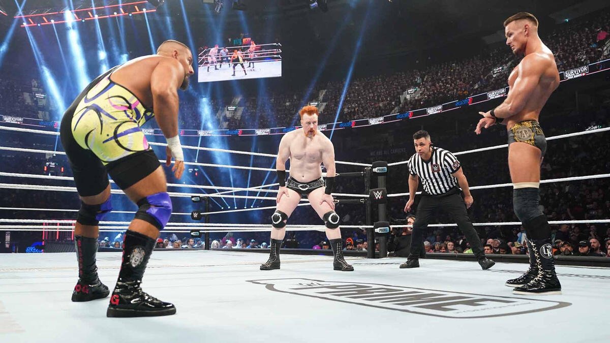 WWE Bron Breakker vs Sheamus vs Kaiser