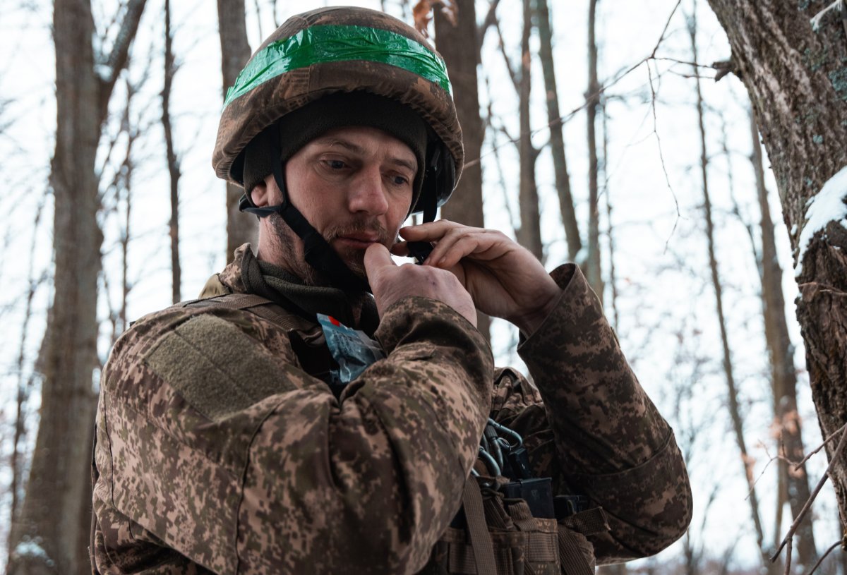 Ukrainian soldier