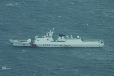 La Guardia Costera de China navegó cerca del disputado Shoal