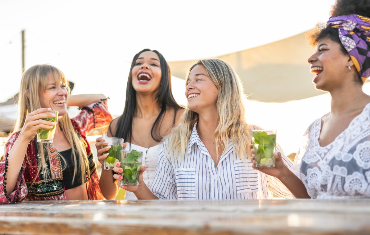 Stock image of bachelorette party.