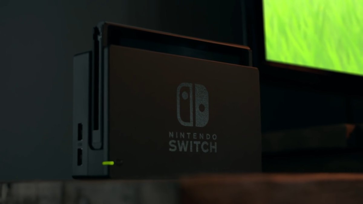 Nintendo Switch docked mode