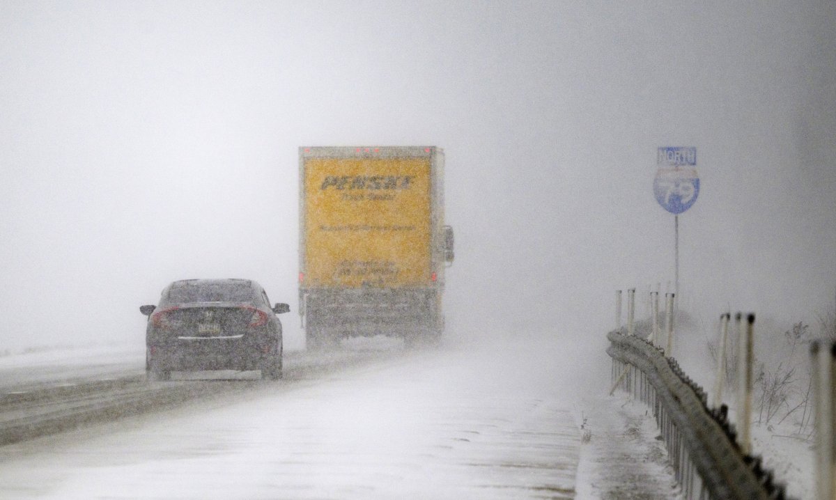 Snowy road