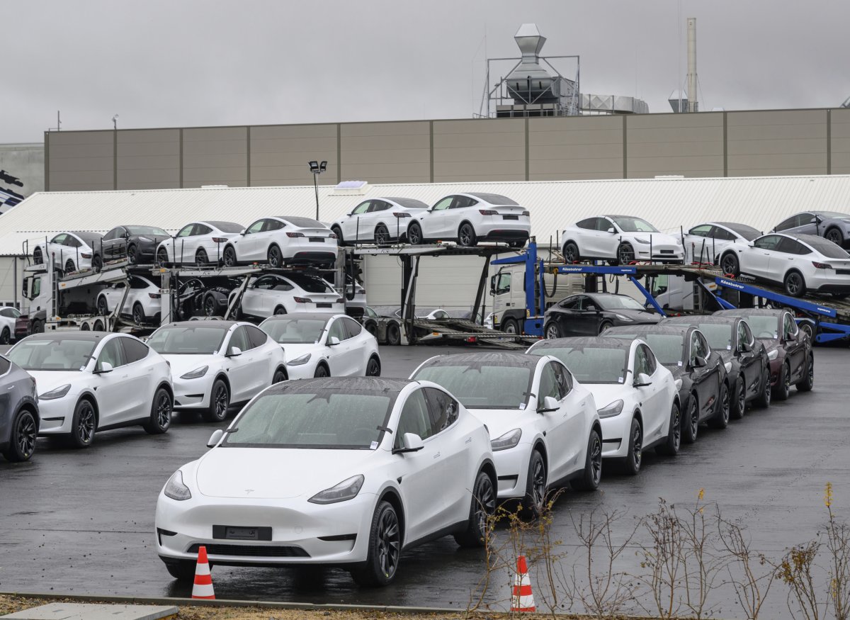 Tesla Model Y electric cars