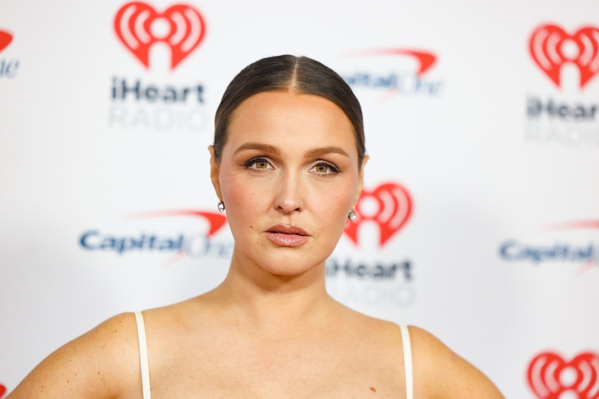 camilla luddington looking at camera