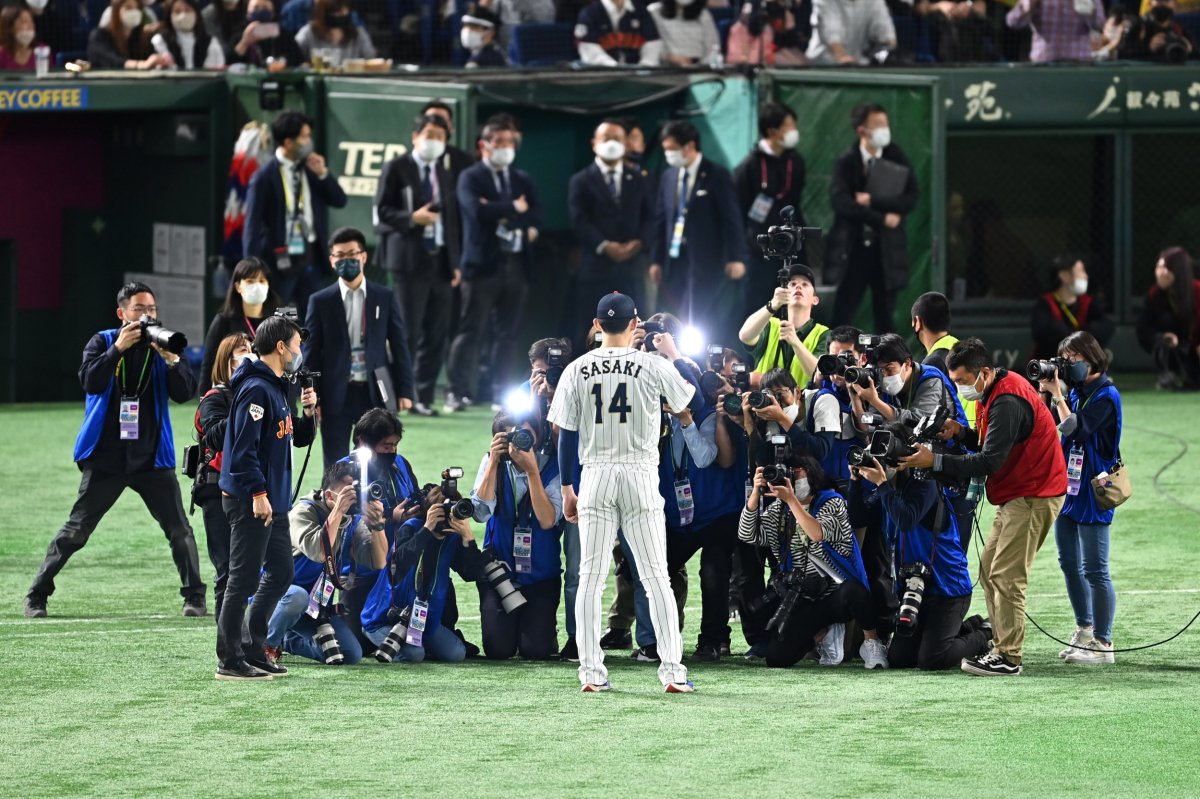 Japanese Pitcher Roki Sasaki