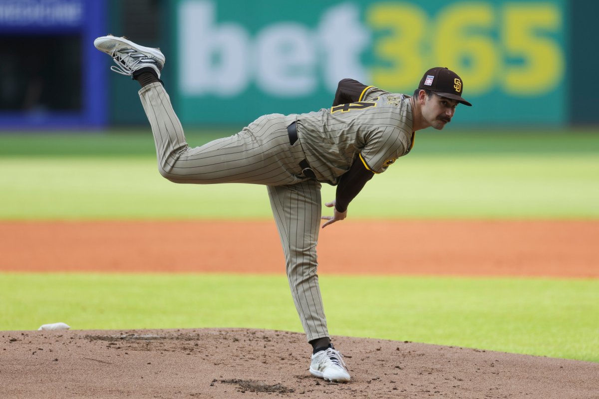 San Diego Padres pitcher Dylan Cease