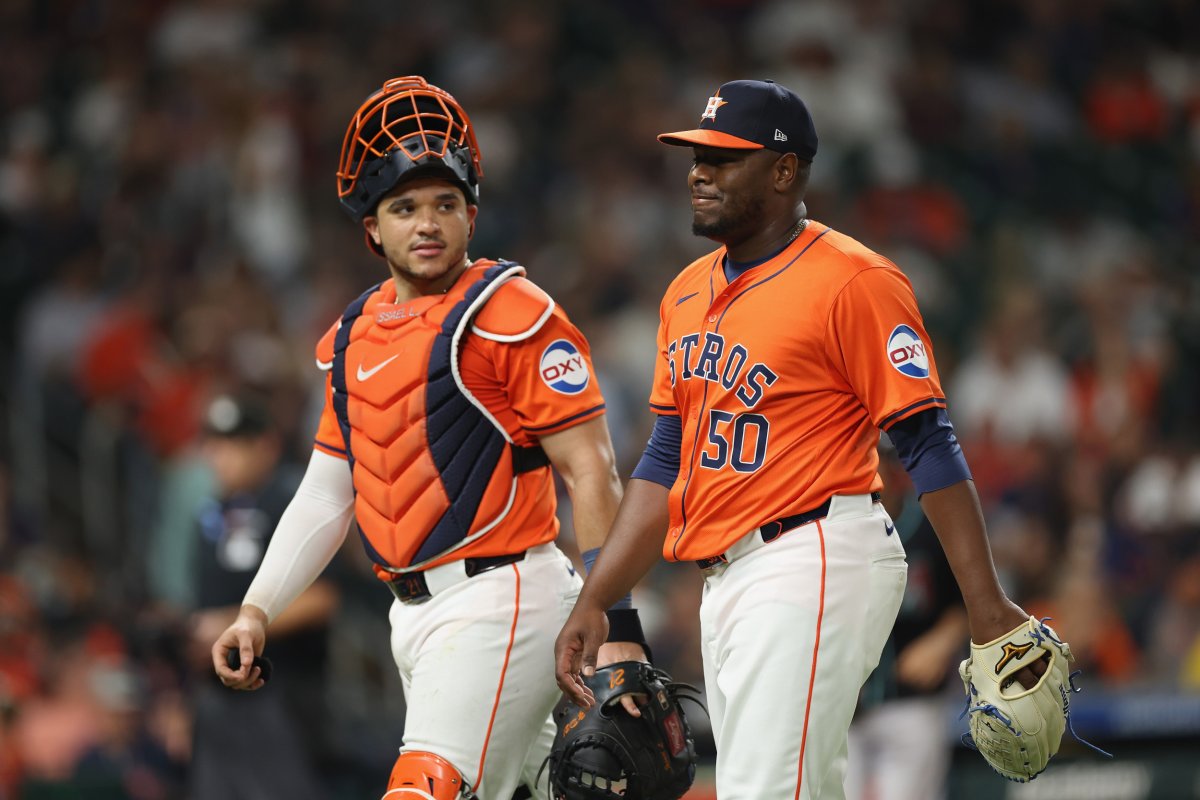 Houston Astros pitcher Hector Neris