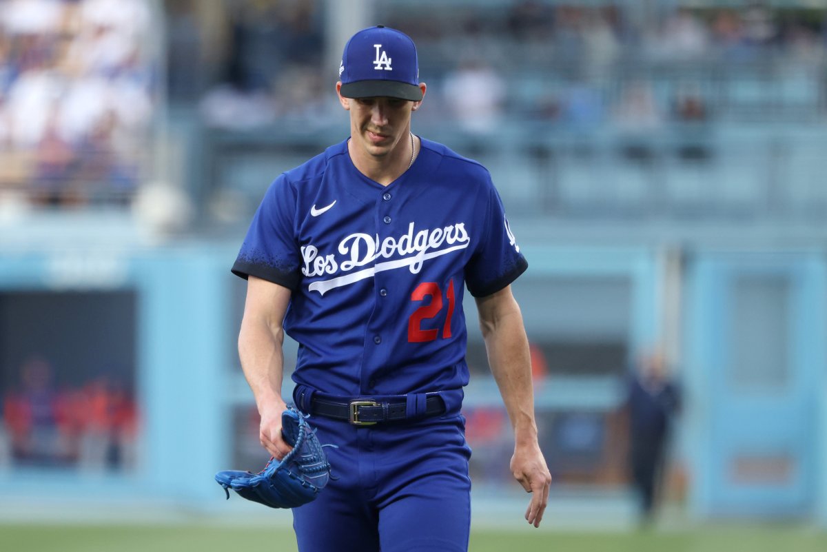 Los Angeles Dodgers pitcher Walker Buehler