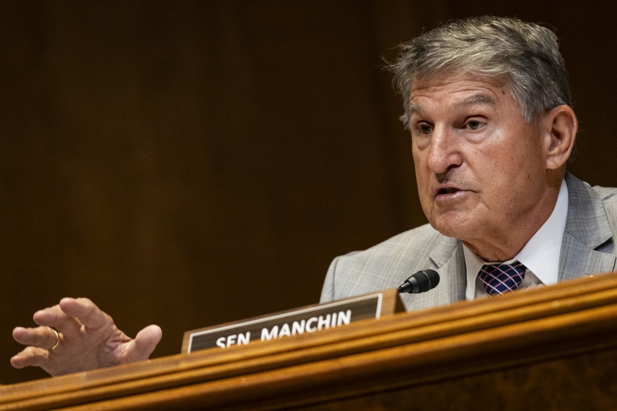 Manchin in DC 