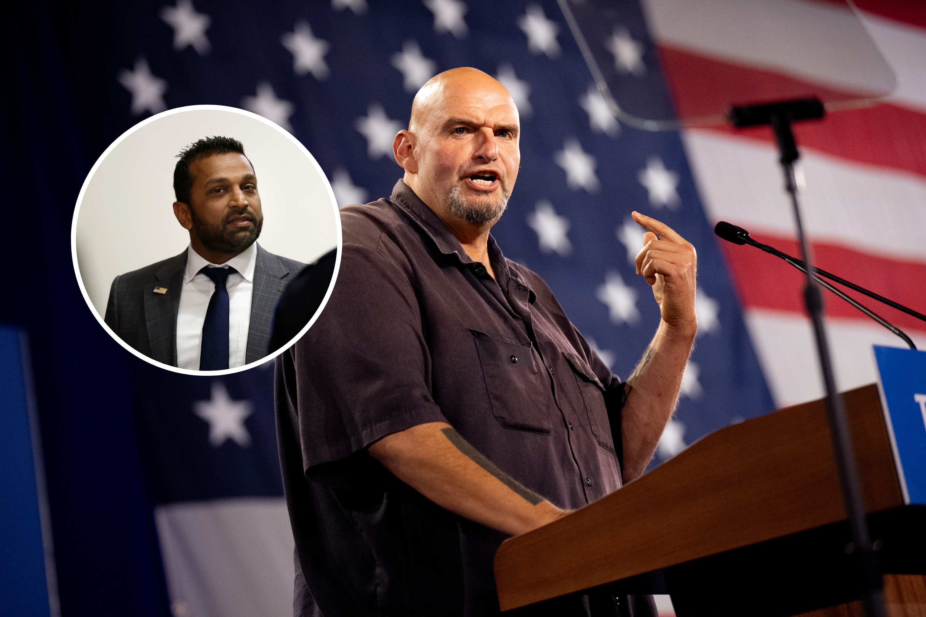 Fetterman reveals What Kash Patel told him about going after Trump enemies