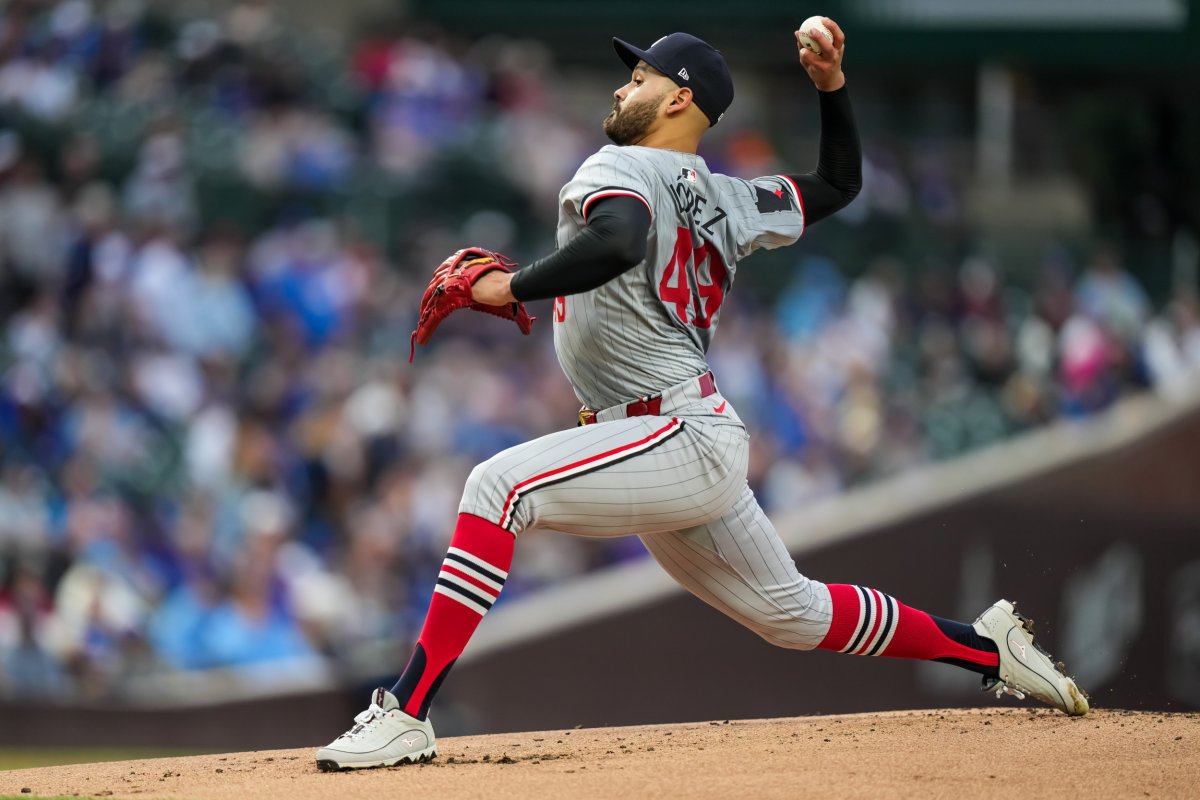 Minnesota Twins pitcher Pablo López