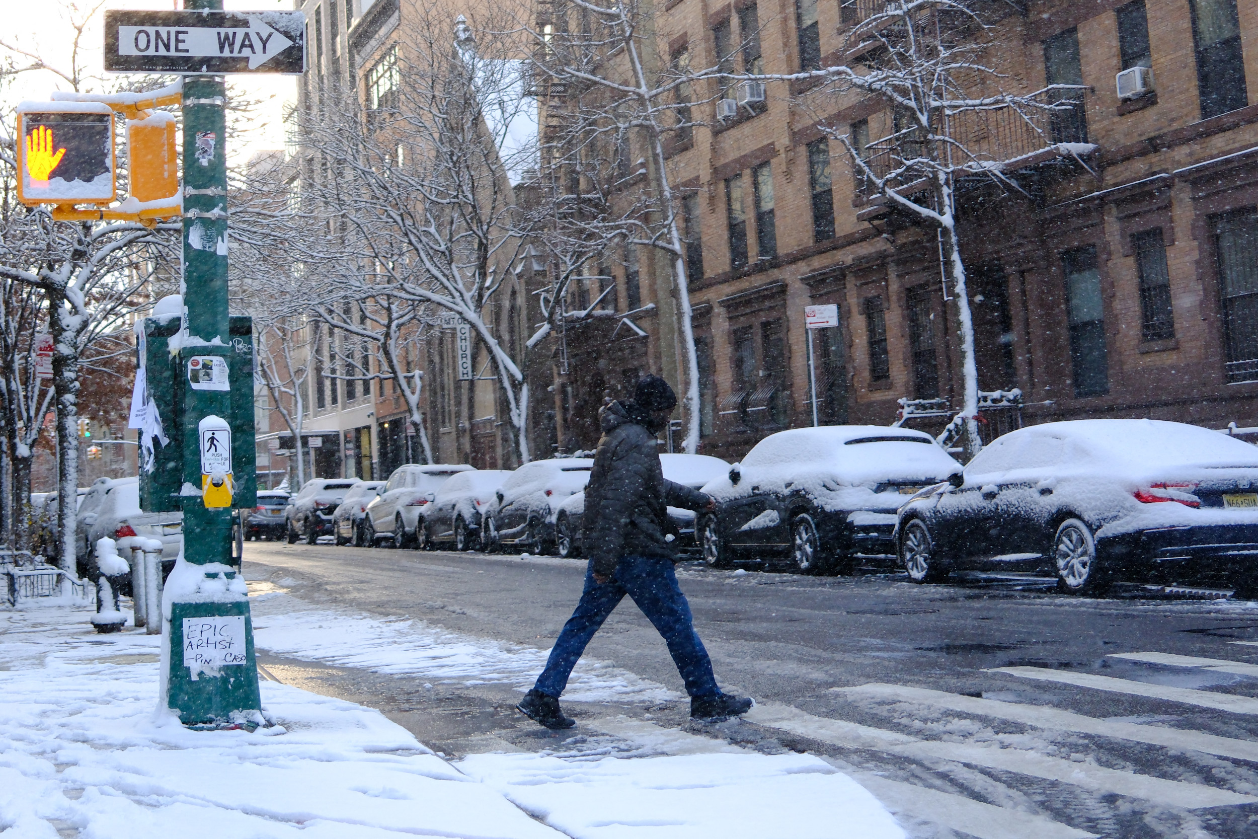 NYC snow