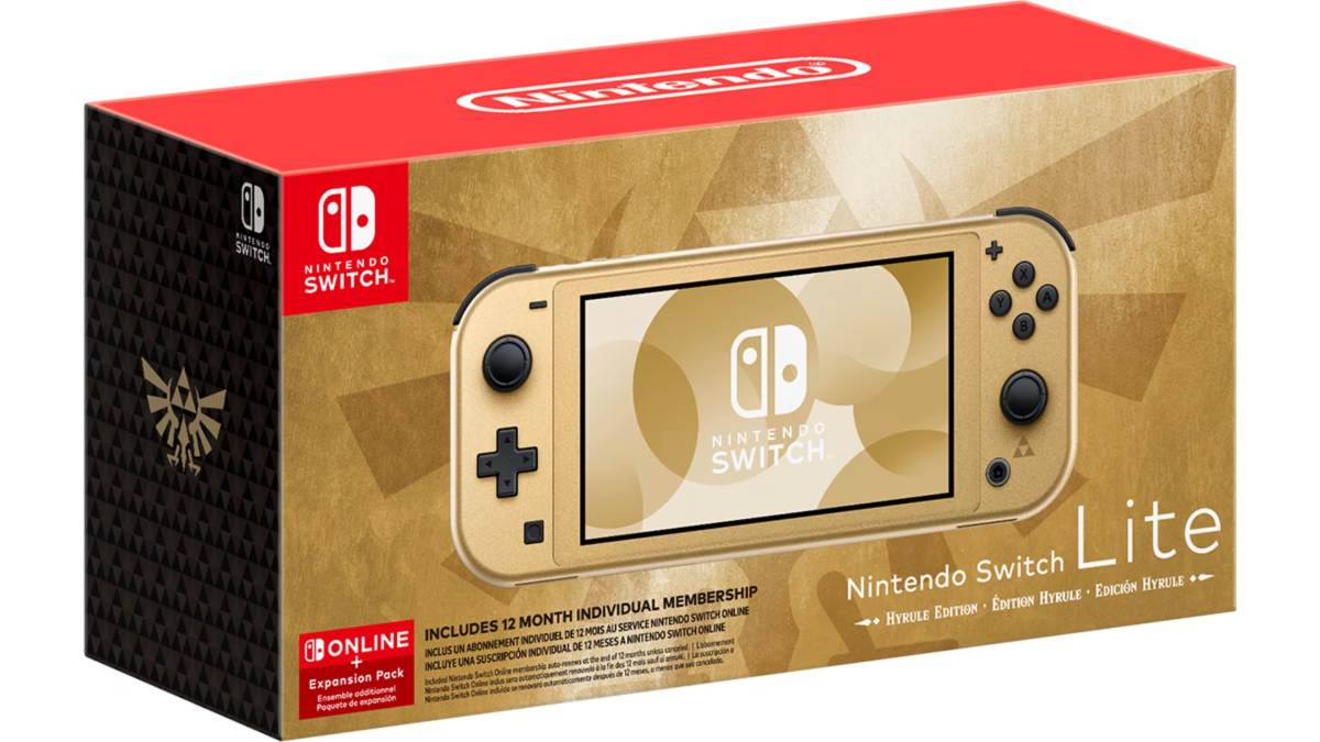 Nintendo Switch Lite Hyrule Edition