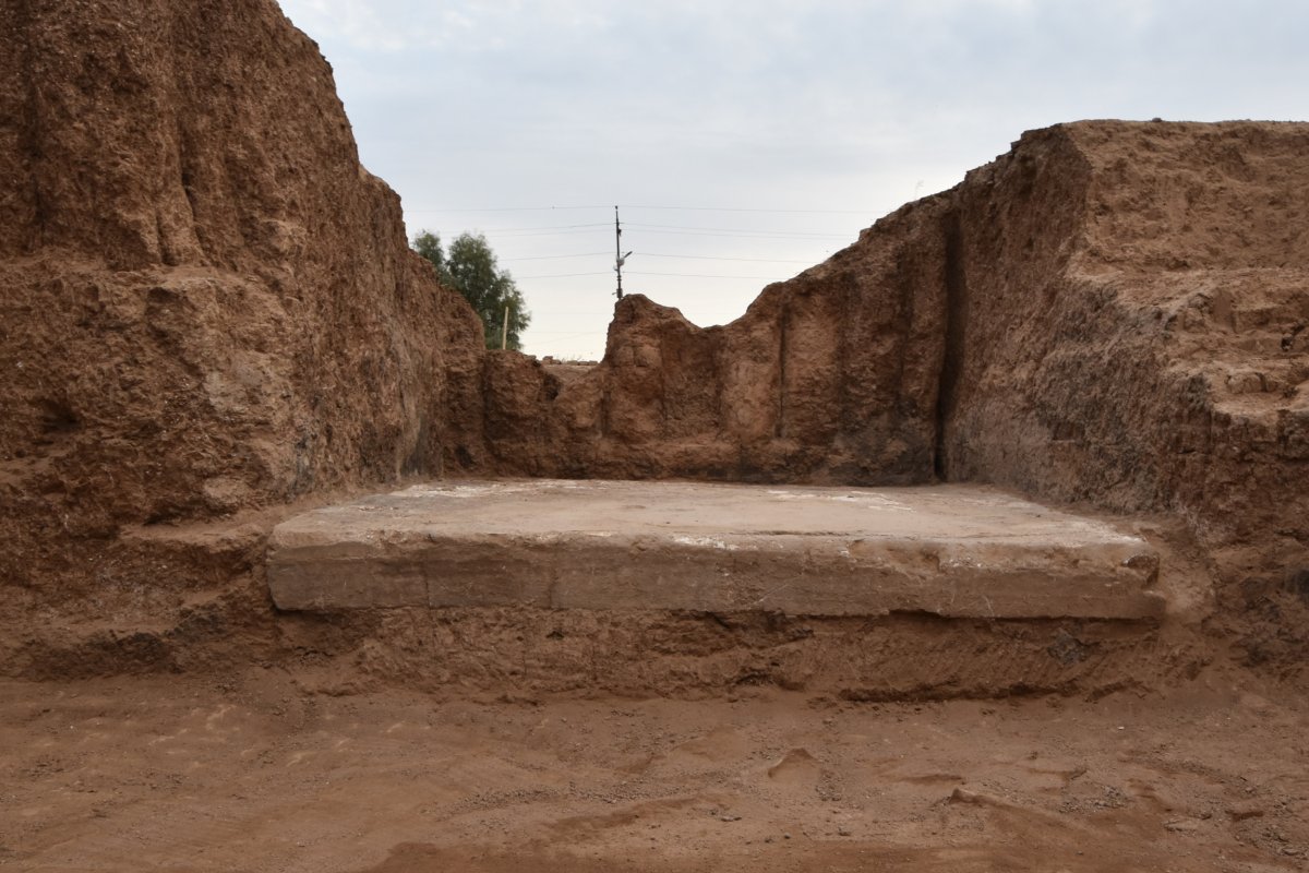 A dais in ancient Nimrud