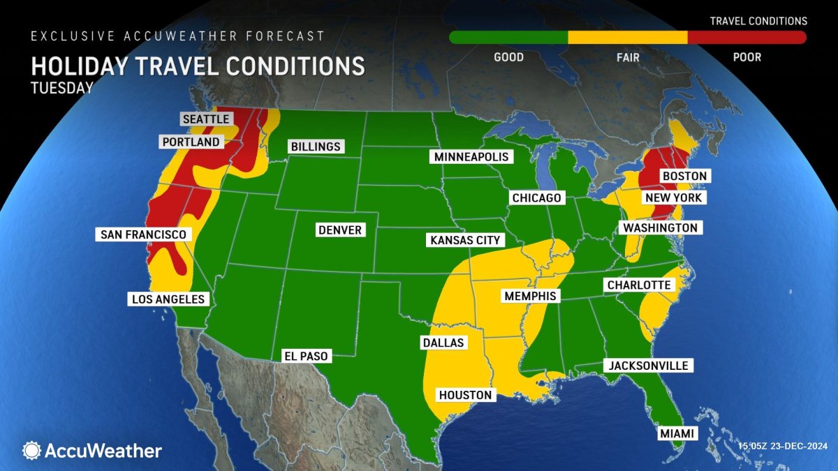 AccuWeather Global Weather Center forecast