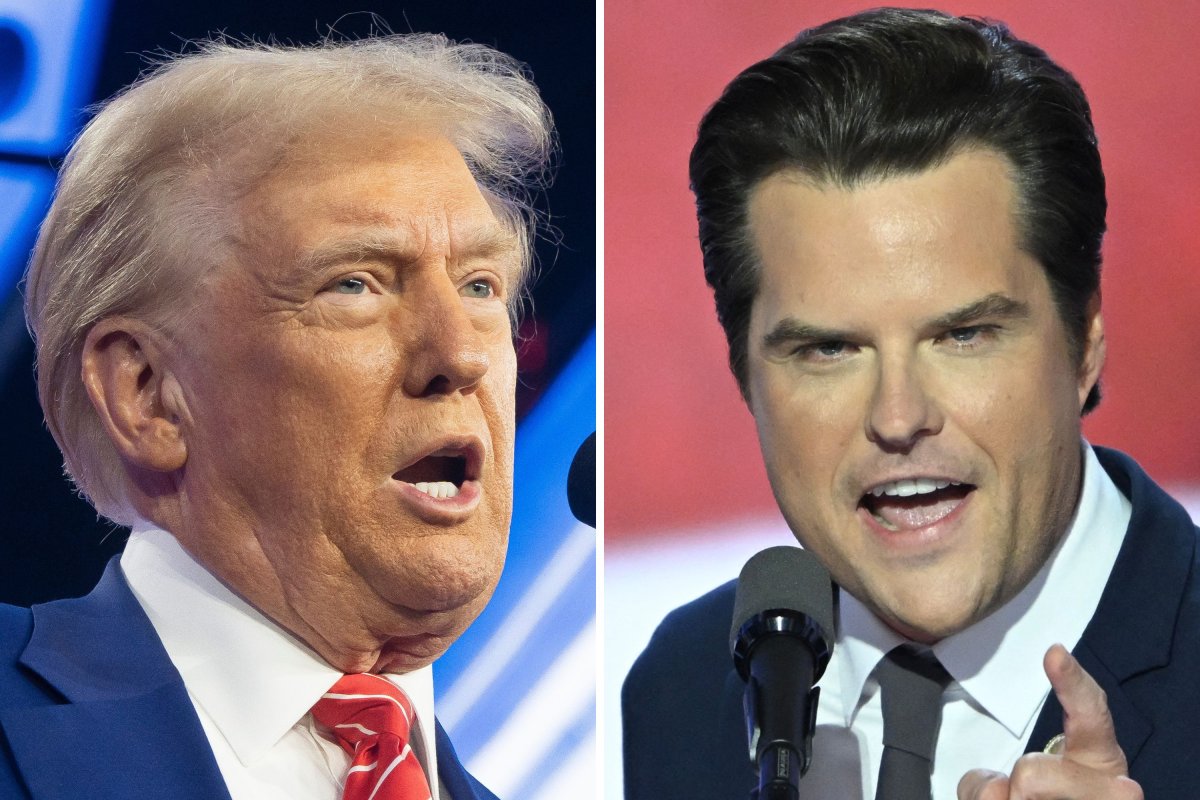 Donald Trump and Matt Gaetz