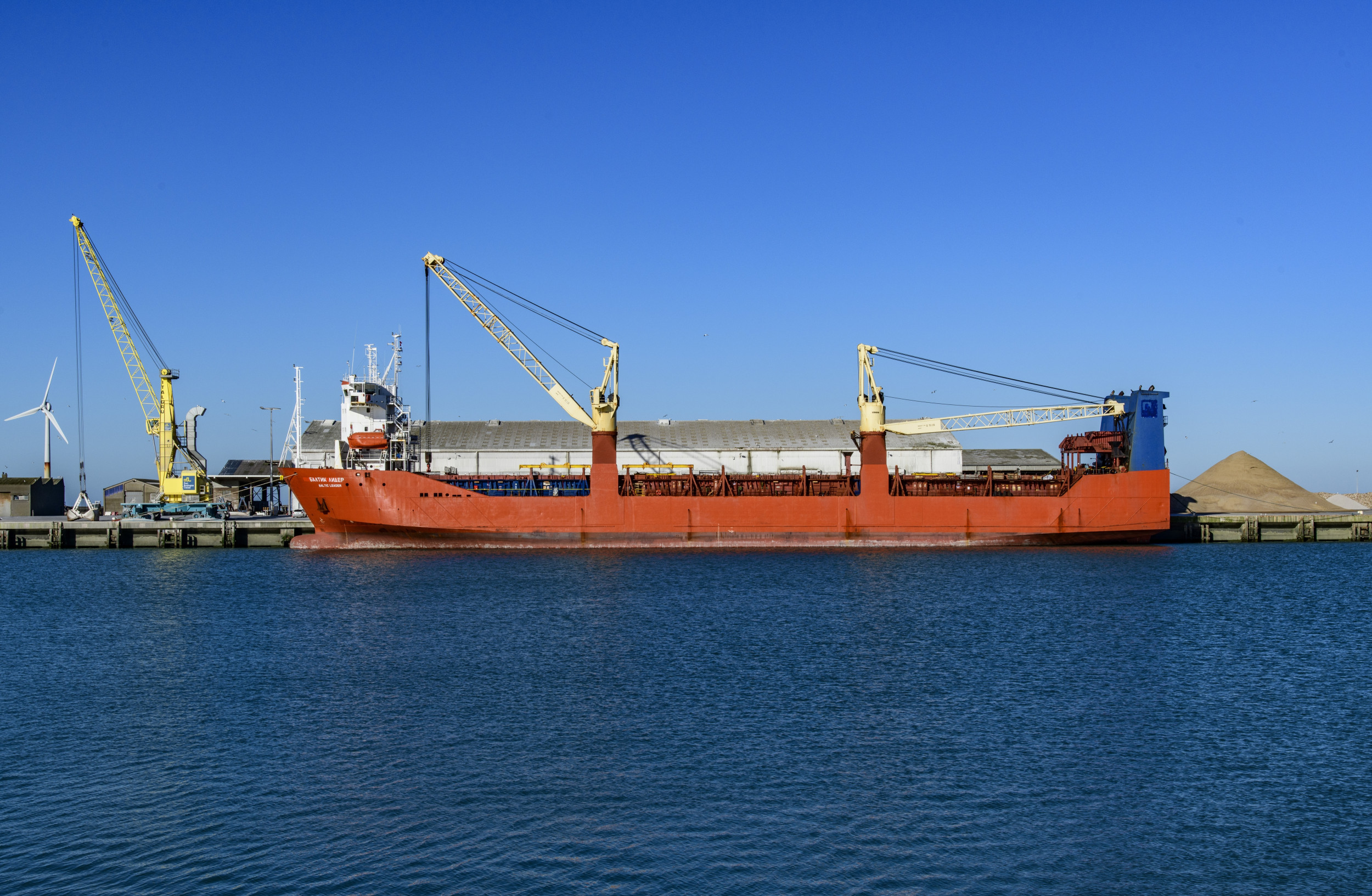 Sailors evacuated to NATO Port as Russian Cargo Ship Sinks in ...