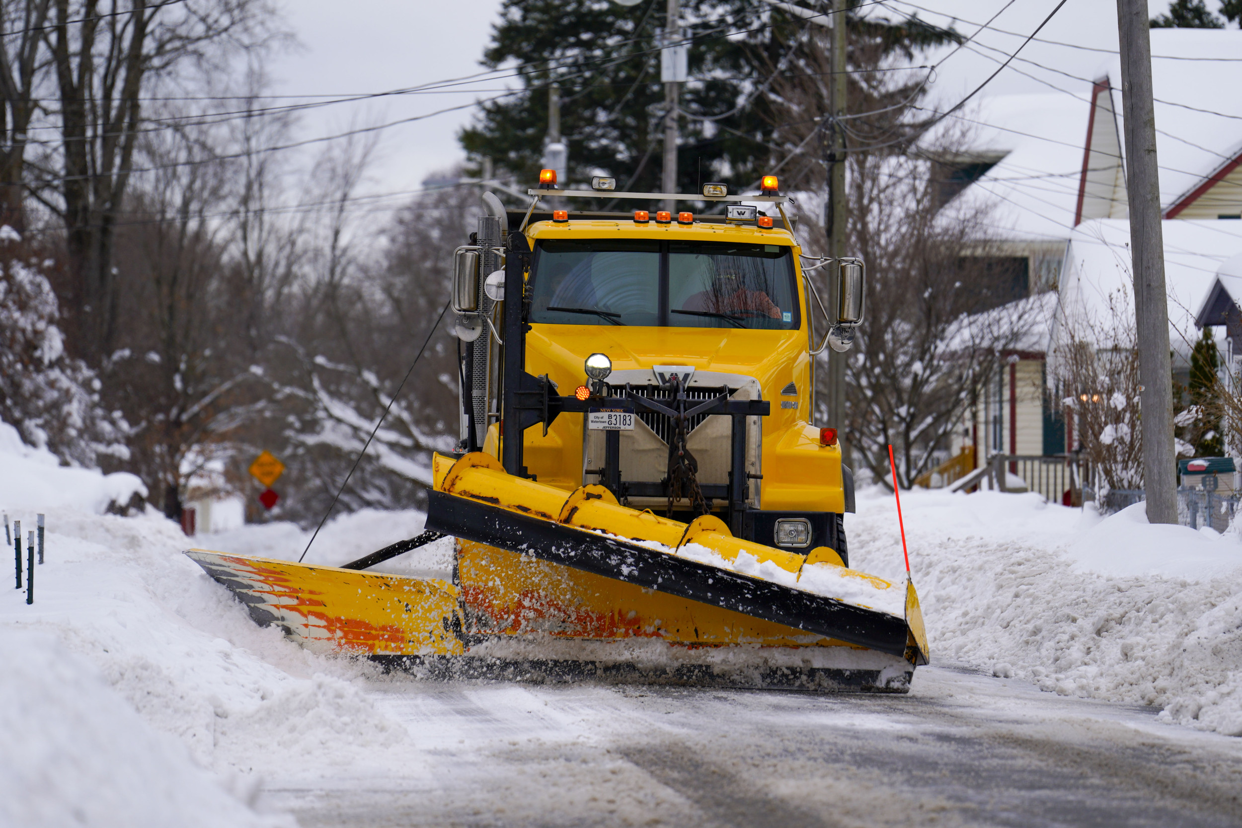 NY snow plow