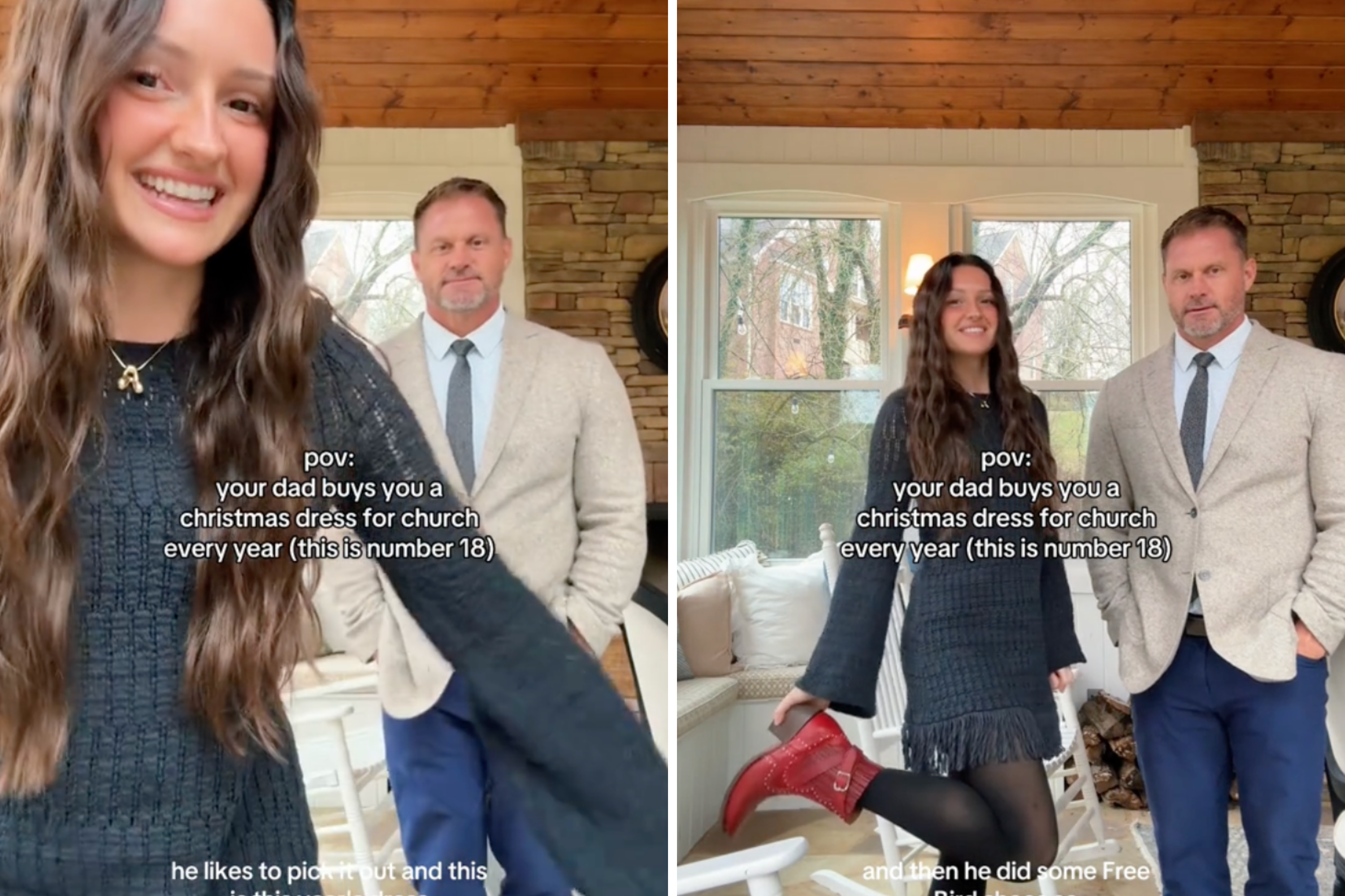 Dads Lifelong Christmas Tradition With Gen Z Daughter Melts Hearts
