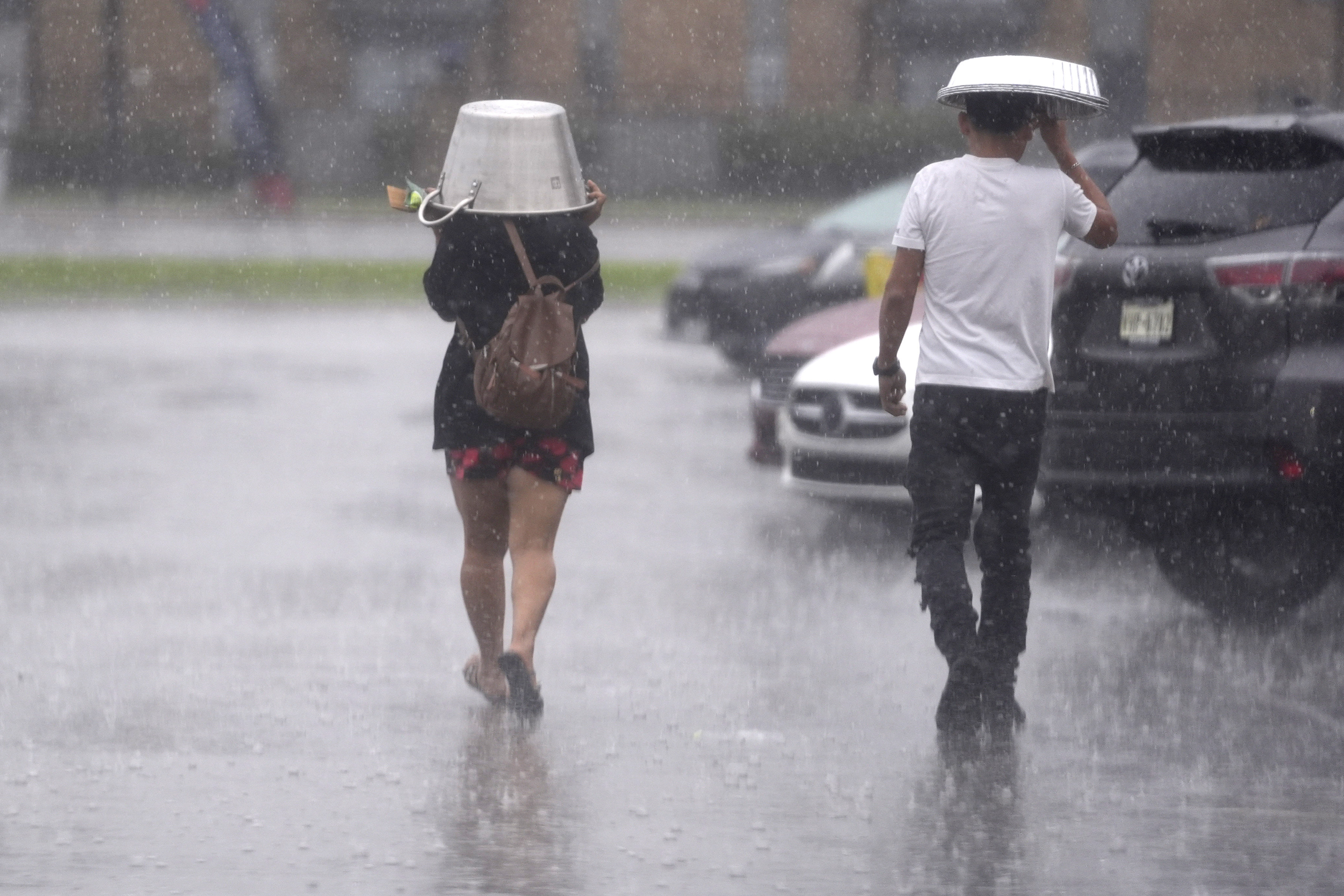 Texas battered by quarter-sized hail and heavy winds in Christmas Eve storm