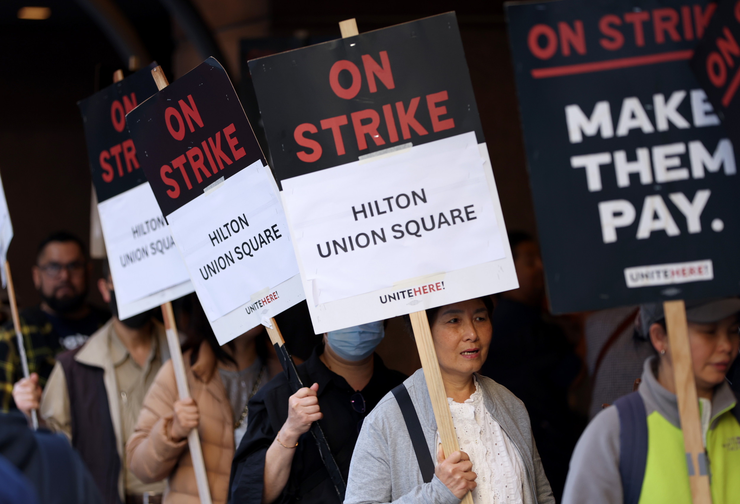 San Francisco hotel workers agree pay rise after 3-month strike