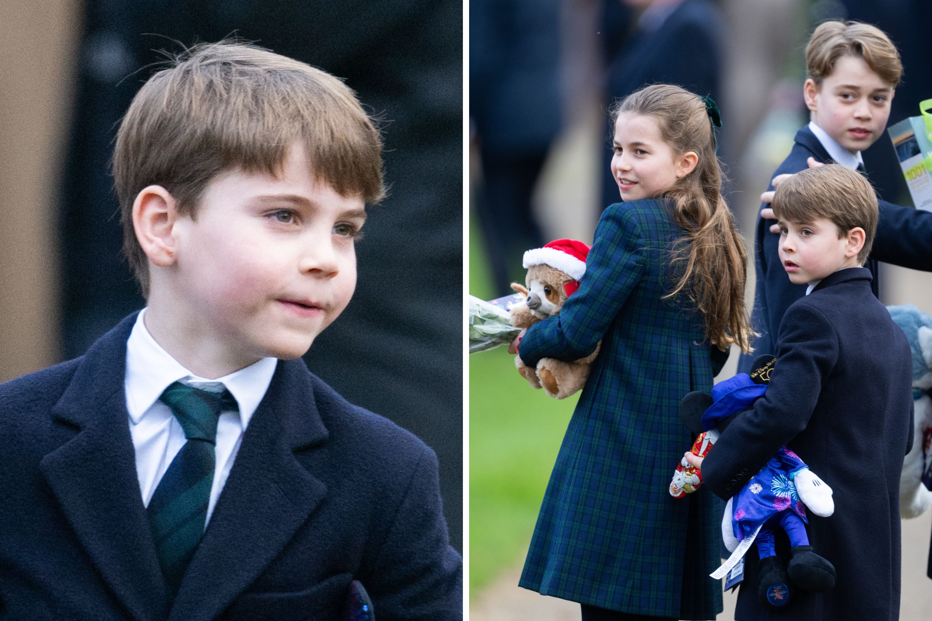 Princess Kates Touching Gesture to Prince Louis Caught on Camera
