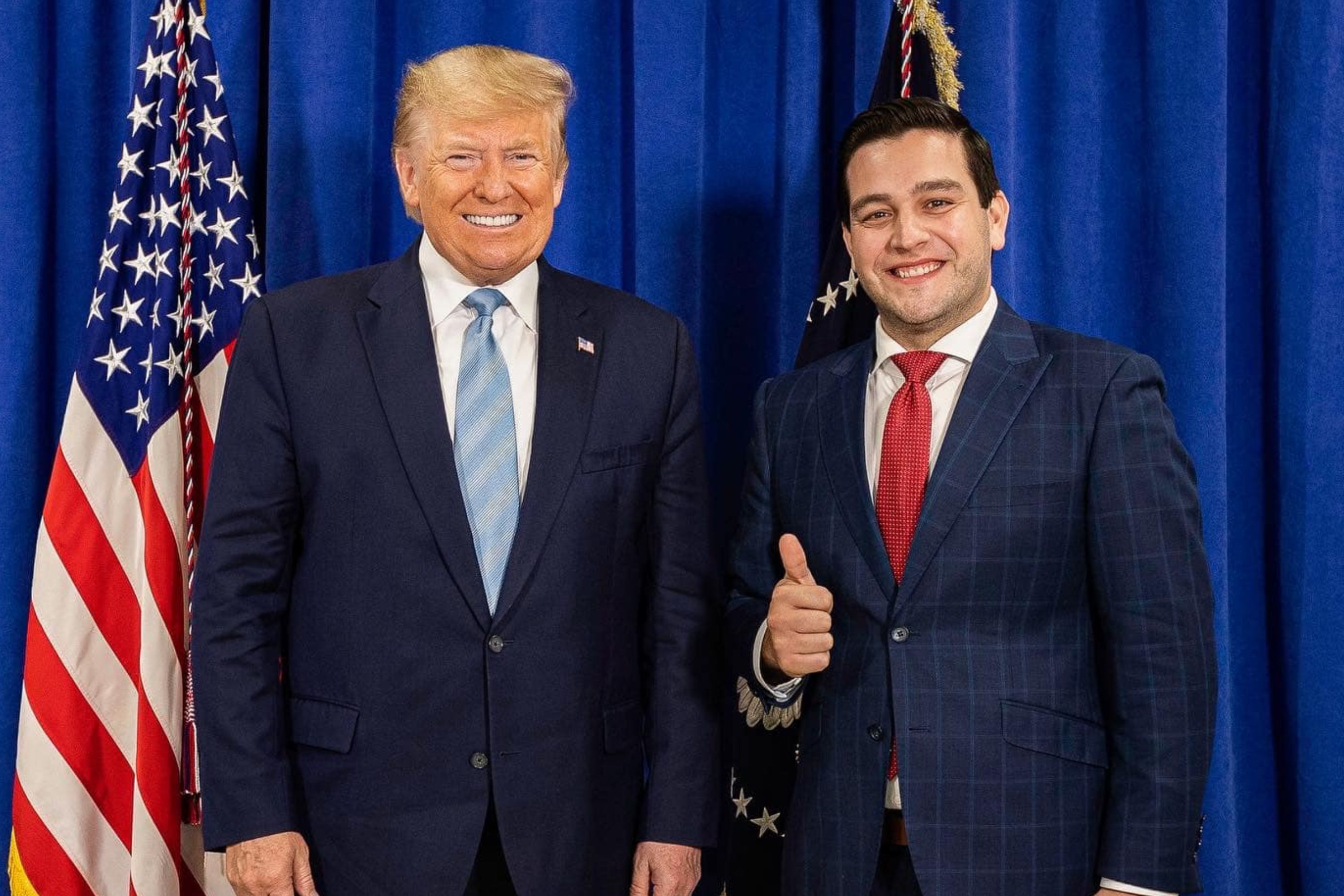 Donald Trump, Kevin Marino Cabrera. (Facebook - Commissioner Kevin Marino Cabrera)