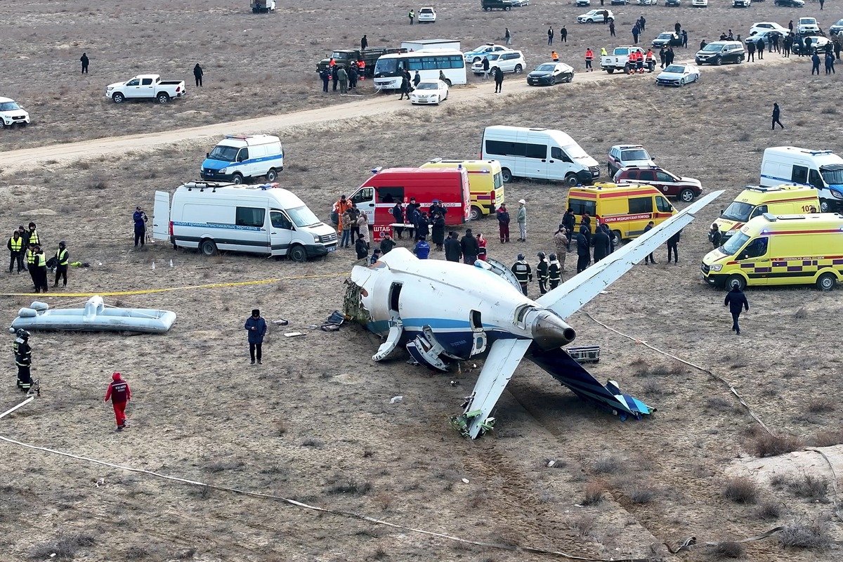 Plane crash, Aktau