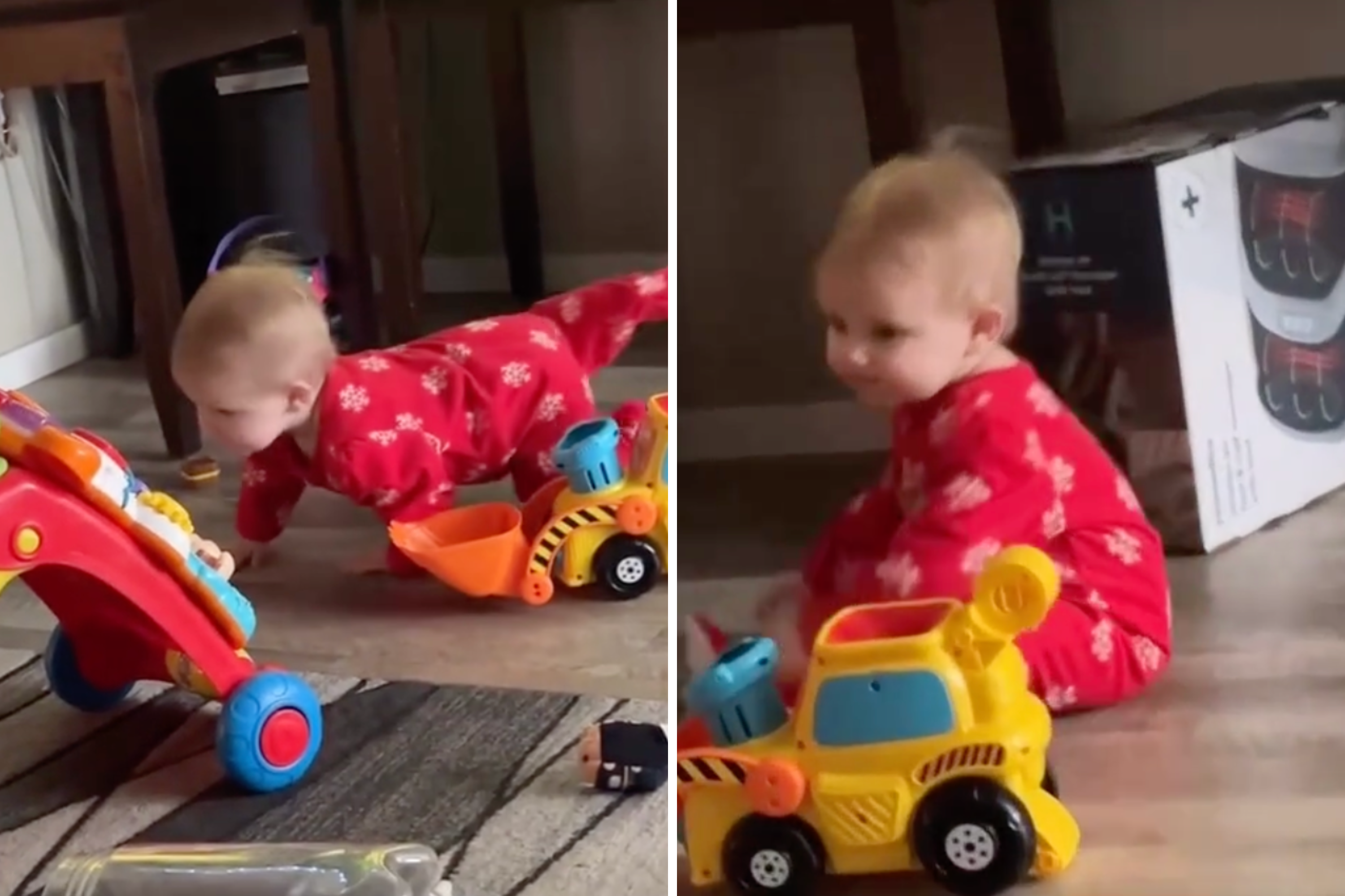 Mom Baffled by What She Sees When Filming Toddler: 'Can Someone Explain?'